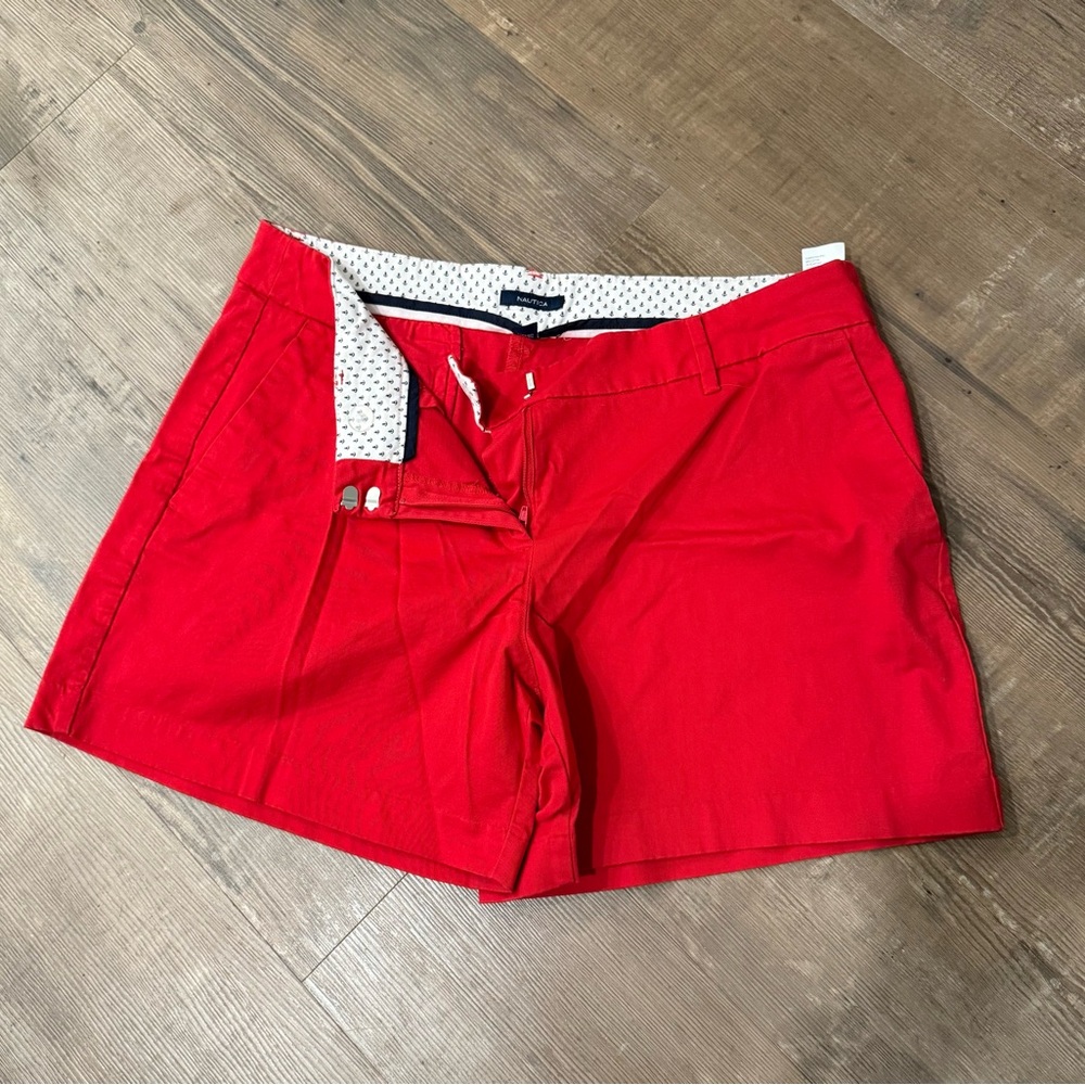 Nautica Red Shorts